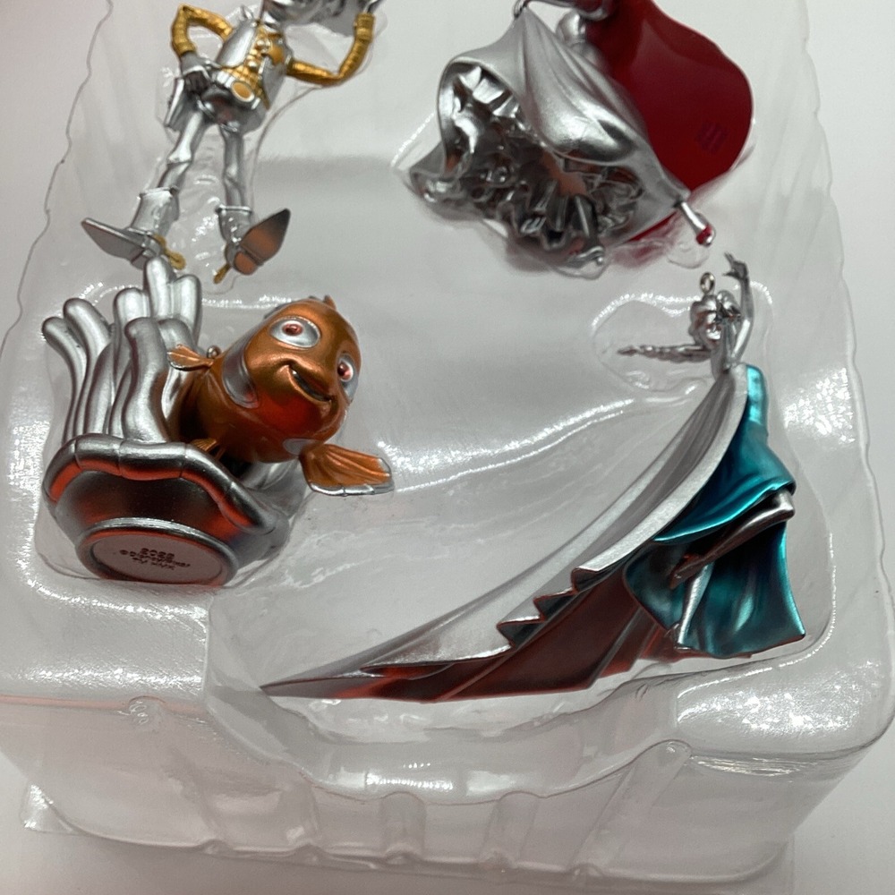 Hallmark Keepsake Disney 100 Pixar & Princesses 4 Ornament Set 2023 QXD6769 NEW - Picture 7 of 8